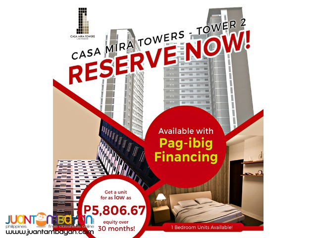 Casa Mira Towers Condo for Sale in Labangon Cebu