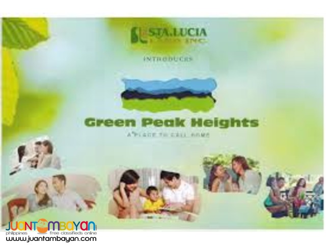 Affordable Lots at GREEN PEAK HEIGHTS Baras Rizal