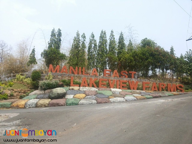 MANILA EAST LAKEVIEW FARMS Morong - Vacation/Farm/Residential Lots