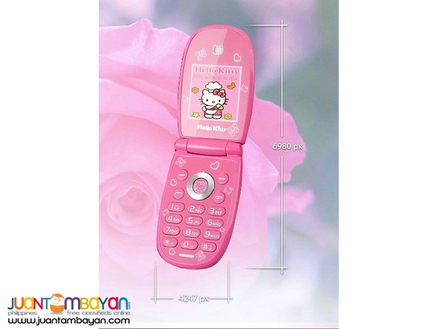 Shop : Hello Kitty W88 Mini Cellphone