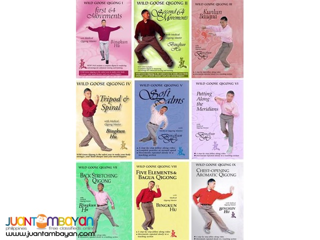 Dr. Bingkun Hu – Wild Goose Qigong Complete Set Dr. Bingkun Hu – Wild Goose Qigong Complete Set