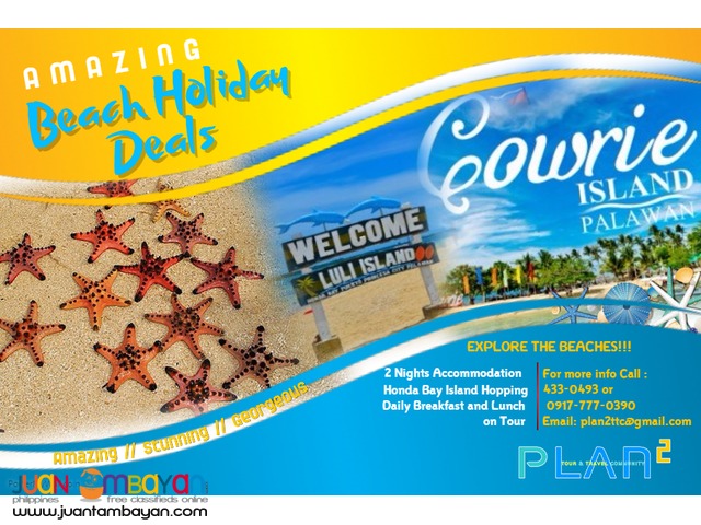3D2N Accommodation plus Honda Bay Island Hopping! 3D2N Accommodation plus Honda Bay Island Hopping!