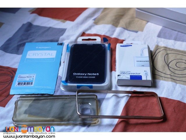 Samsung Galaxy Note 5 Gold 32gb plus Premiums