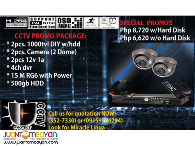 CCTV Package (Dome) CCTV Package (Dome)