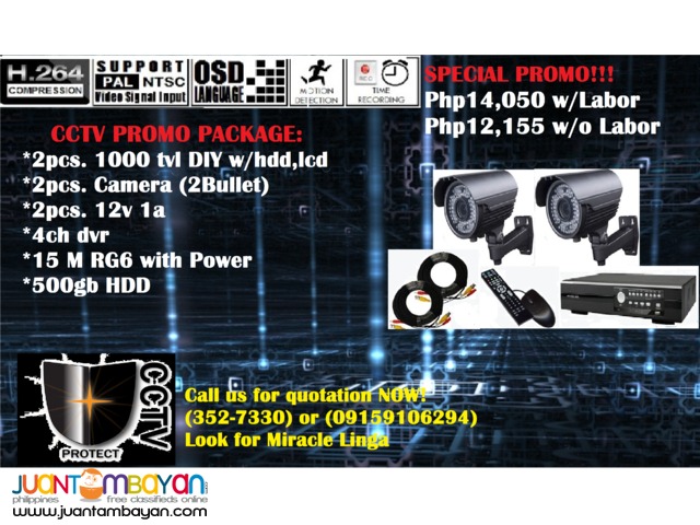 CCTV Package (Bullet)