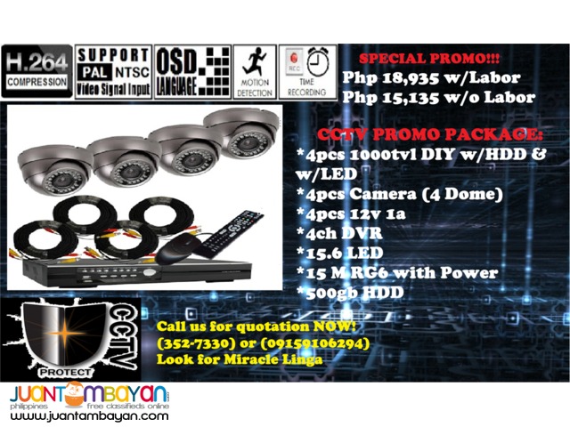 CCTV Package (4Dome) CCTV Package (4Dome)