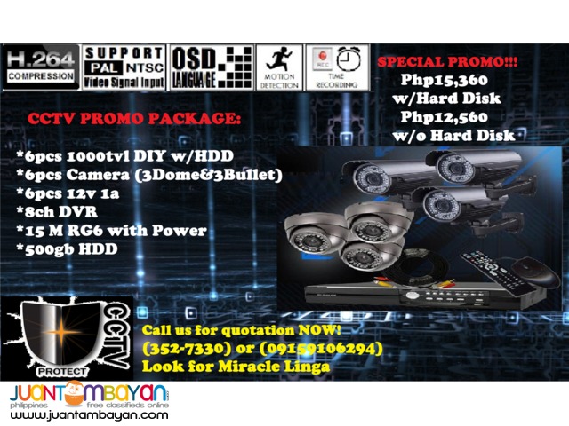 CCTV Package (3Dome&3Bulett) CCTV Package (3Dome&3Bulett)
