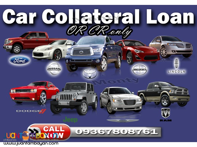 Car pawn OR CR only / sangla OR CR w/o taking your car