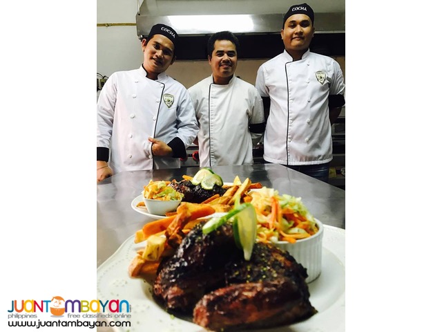 COCHA TESDA Accredited Cookery NC II ( Culinary, Cooking)