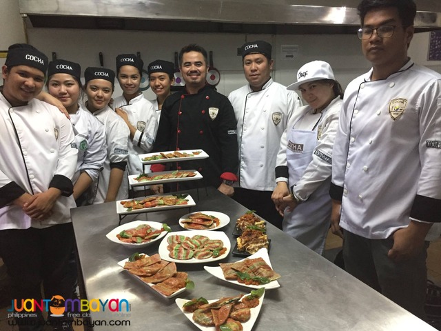 COCHA TESDA Accredited Cookery NC II ( Culinary, Cooking)