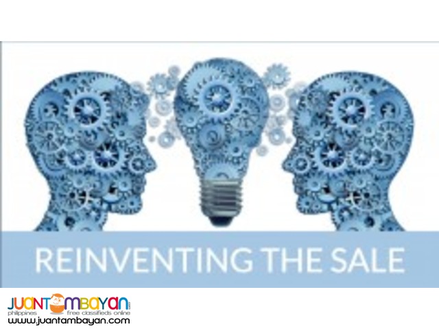Drive strong growth in your business by Reinventing the Sale Drive strong growth in your business by Reinventing the Sale