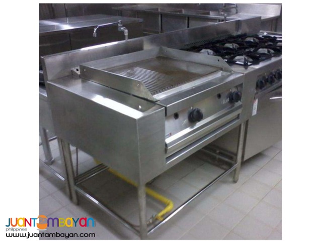 Stainless Kitchen Equipment , Ducting , Gas Line , Railings