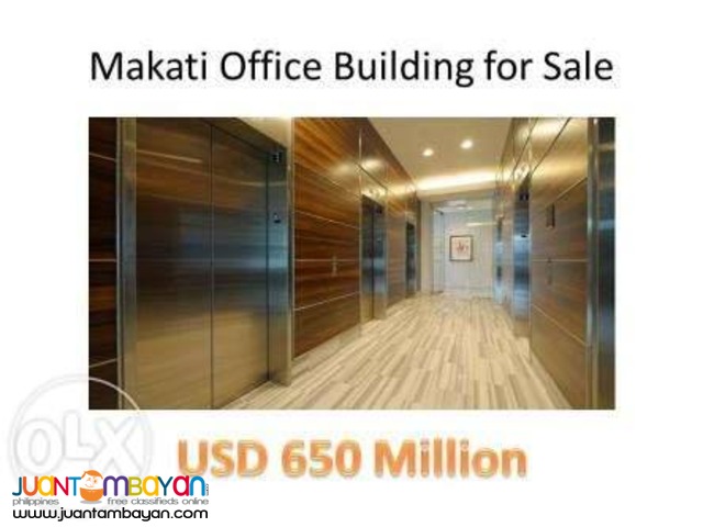 Makati Office Building for Sale Ayala Avenue 2400 sqm Makati Office Building for Sale Ayala Avenue 2400 sqm