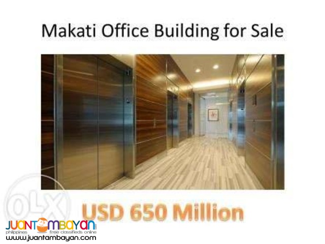 Makati Office Building for Sale Ayala Avenue 2400 sqm