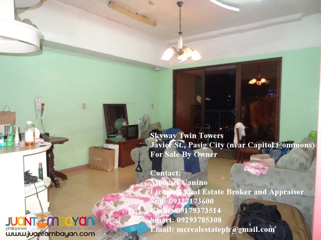 Skyway Twin Towers 1 BR Condo Unit with Parking in Pasig