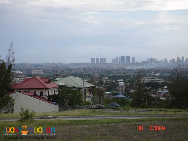 over looking lot for sale at taytay rizal