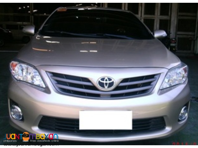 rent a car, TOYOTA ALTIS