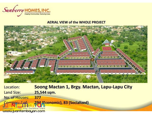 Sunberryhomes townhouse Mactan Cebu