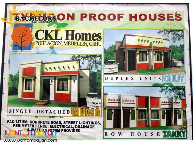 CKL Homes at Poblacion, Medellin, Cebu Lauren Model