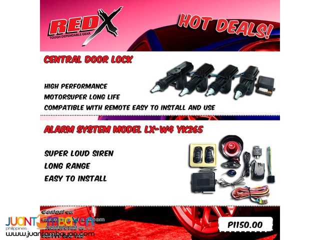 Hottest Deal CAR ALARM + CENTRAL DOOR LOCK Hottest Deal CAR ALARM + CENTRAL DOOR LOCK
