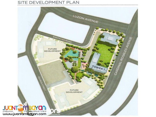 Solinea @ Cebu Business Park, Cebu City Studio Unit (Tower 1-3)