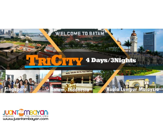 TRI CITY PACKAGE ( SINGAPORE, INDONESIA , MALAYSIA )