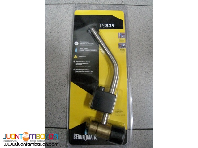 Bernzomatic TS839T Swivel Head Torch
