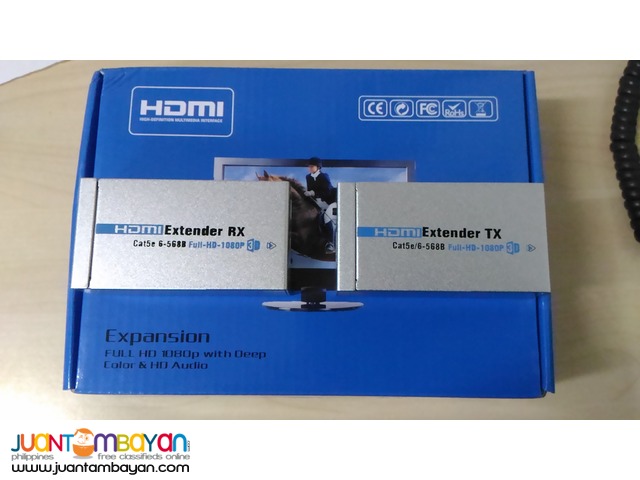 Hdmi Extender via single lan / utp cat6 Cable up to 60M