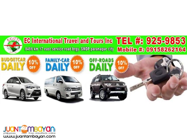 Cars for Rent in an affordable rates with driver or self driven