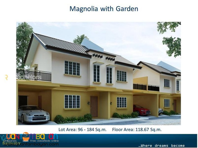 Bayswater Talisay City Cebu Magnolia Model with Garden Model