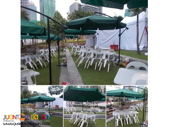 10 PCS UMBRELLA TENT FOR RENT 10 PCS UMBRELLA TENT FOR RENT