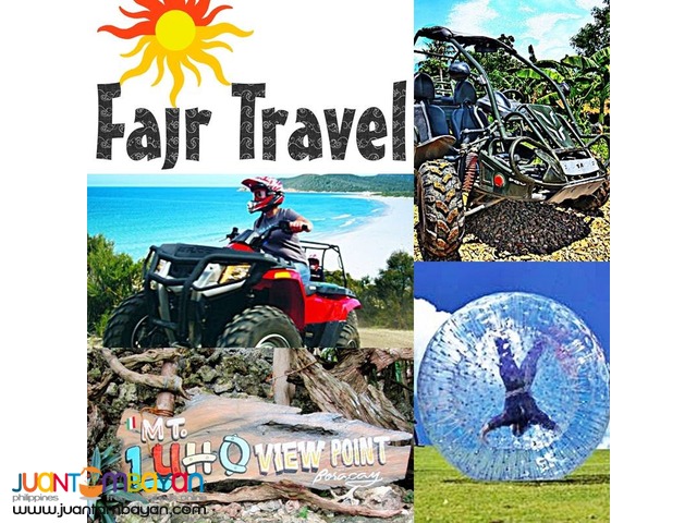 BORACAY 2 IN 1 PACKAGE - ATV/BUGGY WITH ZORB