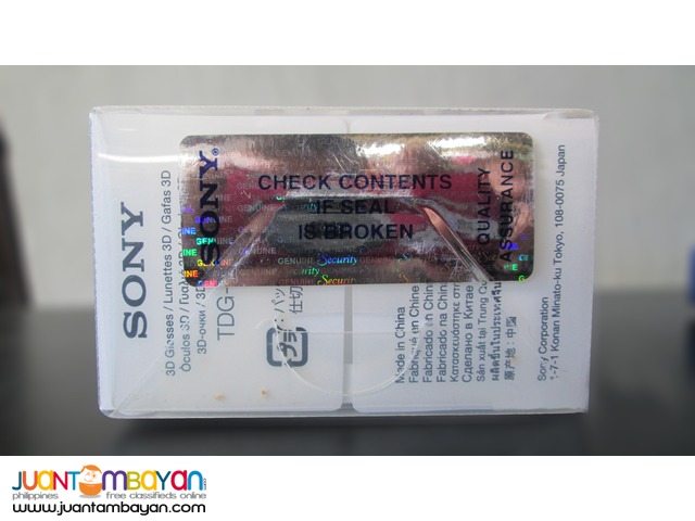 Sony 3d Glasses