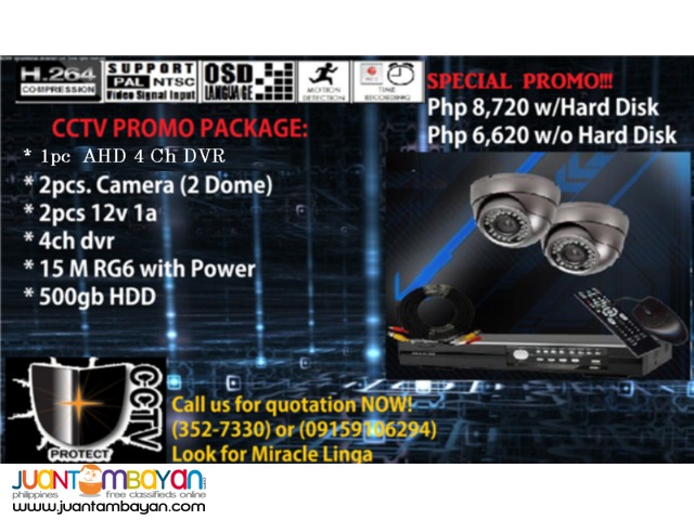 CCTV Package (Dome) CCTV Package (Dome)
