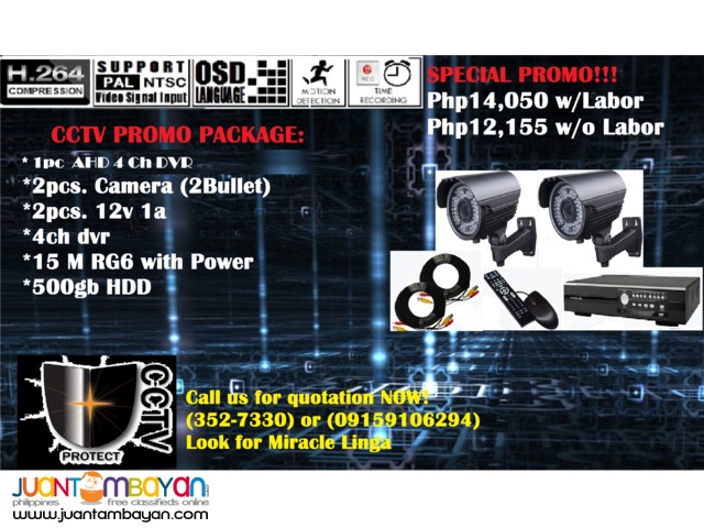 CCTV Package (Bullet)