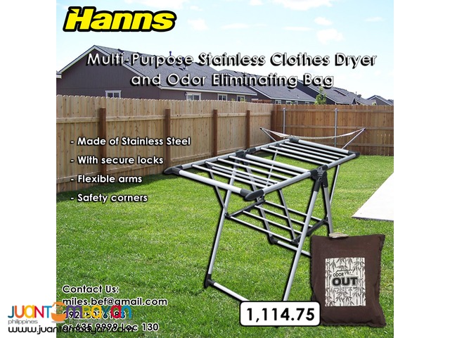 Stainless Clothes Dryer and Odor Eliminating bag for Sale Stainless Clothes Dryer and Odor Eliminating bag for Sale