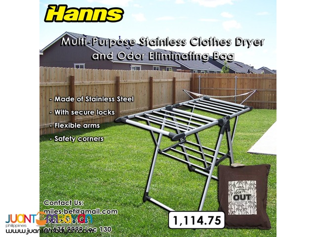 Stainless Clothes Dryer and Odor Eliminating bag for Sale