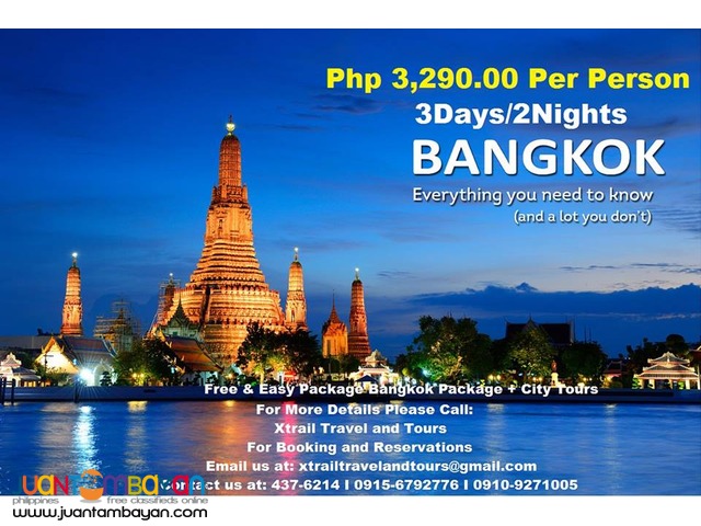 BANGKOK PACKAGE BANGKOK PACKAGE