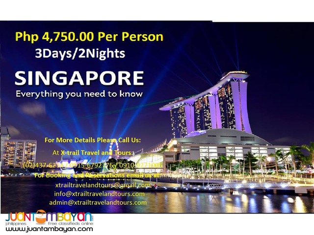 Singapore Free & Easy package