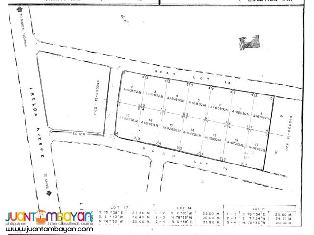 Comml Lot For Sale facing Imelda ave., Sta. Lucia East Mall