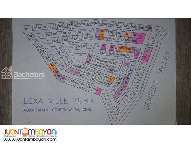 Lot for sale as low as P3,125 mo amort