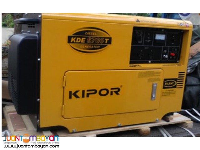 KIPOR GENERATOR/GENSET 1-35 KVA (P20,010.00-735,000.00)  