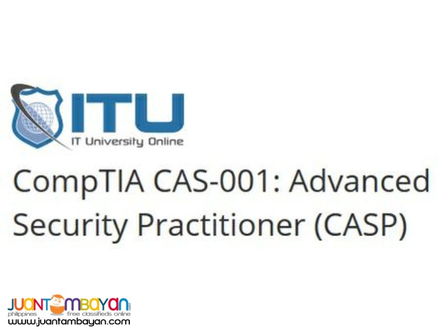 CompTIA CAS-001: Advanced Security Practitioner (CASP) CompTIA CAS-001: Advanced Security Practitioner (CASP)