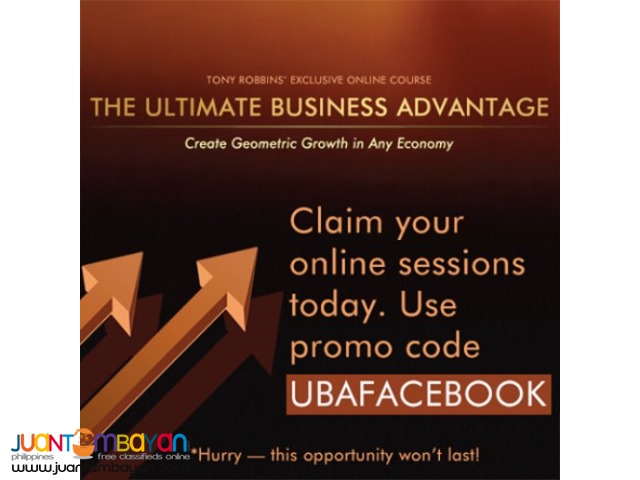 Anthony Robbins Ultimate Business Advantage Anthony Robbins Ultimate Business Advantage