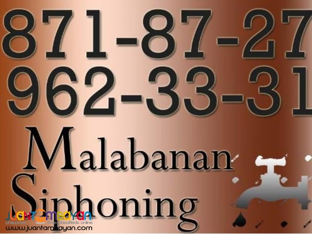 MALABANAN POZO NEGRO SERVICES 871-8727 / 09212454576