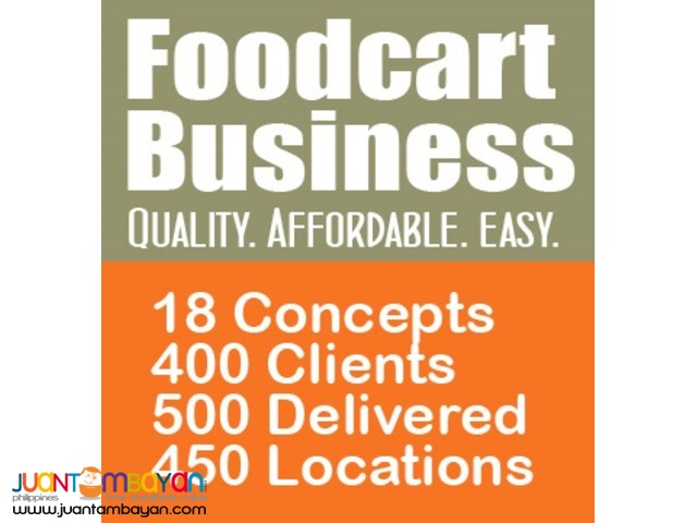 Maker of Mall Quality Foodcarts, Food Kiosks, Commerical Stalls