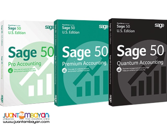 SAGE 50 SOFTWARE (THE USER FRIENDLY ACCTG SOFTWARE)