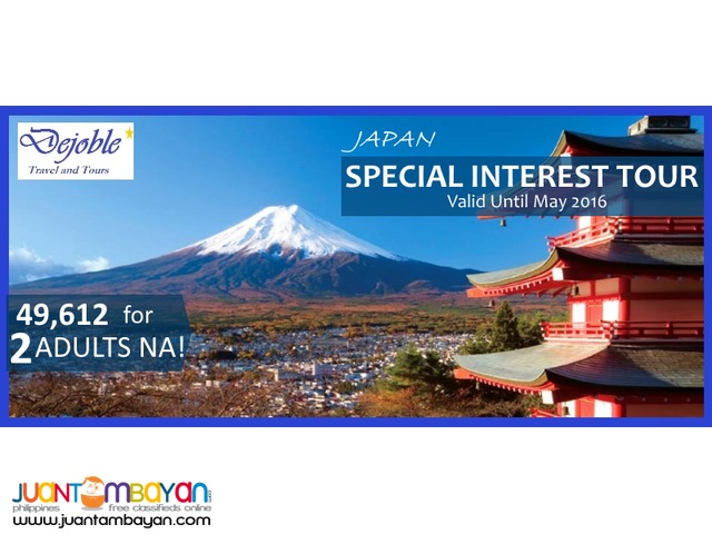 4D3N Fascinating Tokyo City Package 49,612 for 2 ADULTS NA!