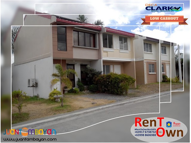 Rent to Own Deca Clark Pampanga (Townhouse)