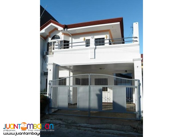 4 Bedroom Furnished House For Rent in Pit-os Cebu City